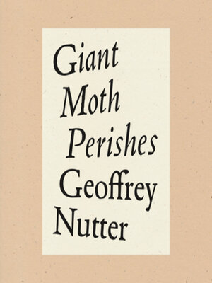 cover image of Giant Moth Perishes
